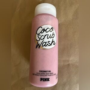 Pink cocoa scrub body wash lavender